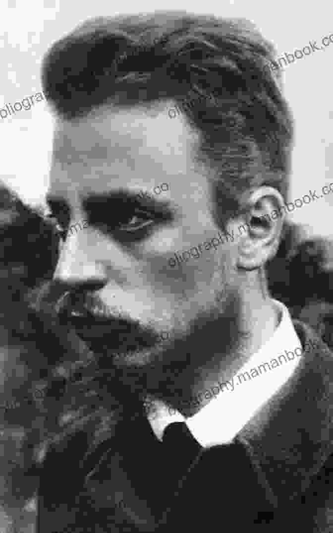 A Black And White Photograph Of Rainer Maria Rilke Looking Contemplative. Sonnets To Orpheus And Duino Elegies