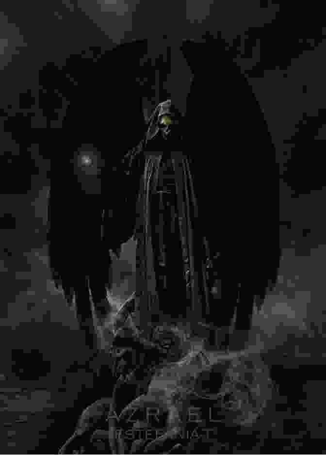 A Dark And Brooding Image Of Azrael, His Eyes Piercing Through A Veil Of Smoke. The Of Azrael (Gods And Monsters 1)