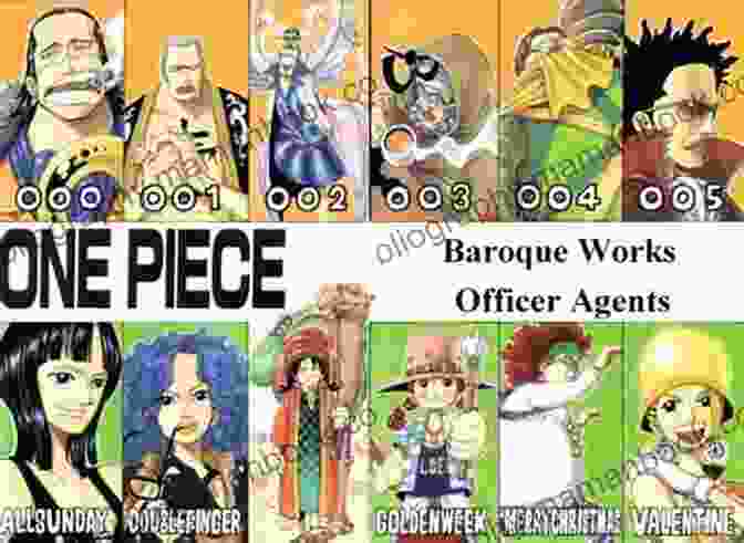 A Group Of Agents From Baroque Works, Doflamingo's Clandestine Organization One Piece Vol 70: Enter Doflamingo (One Piece Graphic Novel)