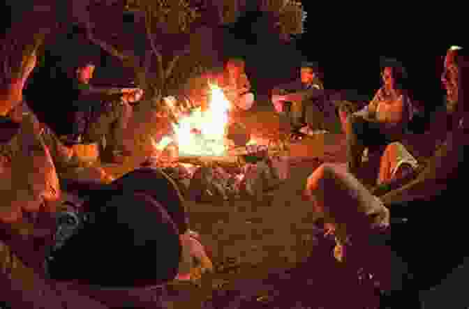 A Group Of Explorers Smiling And Laughing Around A Campfire. Northern Escape (Northern Rescue 1)