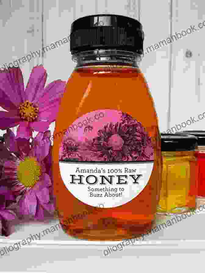 A Jar Of Rose Honey, Featuring A Vibrant Crimson Hue And A Delicate Floral Aroma, Ready To Embark On Culinary Adventures. The Tasty Adventures Of Rose Honey: Cinnamon Apple Cake: (Rose Honey Childrens Book)