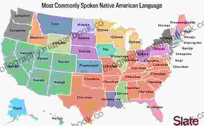 A Map Of The United States With Different Regions Colored To Represent The Different Language Families Spoken By Native American Tribes. American Languages And Why We Should Study Them