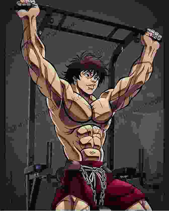 Baki Hanma Training With Weights, His Muscles Bulging With Effort. BAKI Vol 12 (BAKI Volume Collections)