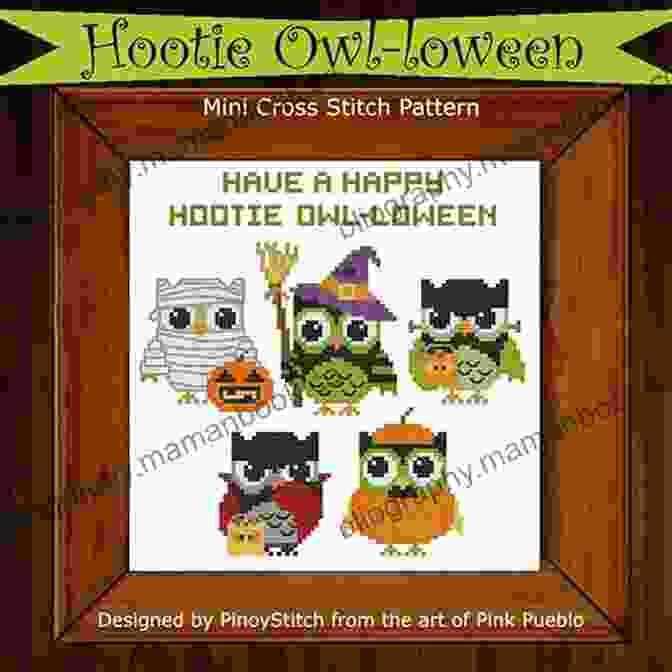 Hootie Owl Loween Cross Stitch Pattern Hootie Owl Loween (Halloween) Cross Stitch Pattern
