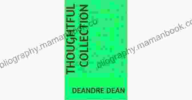 Incomplete Anthology By Deandre Dean, A Book Of Poetry With A White Cover And Black Text Incomplete Anthology Deandre Dean