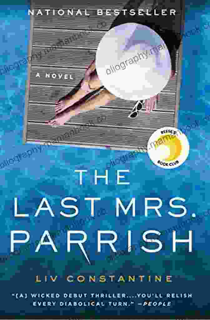 The Last Mrs. Parrish Book Cover, Featuring A Woman's Face Partially Obscured By A Veil, Conveying A Sense Of Mystery And Intrigue The Last Mrs Parrish: A Novel