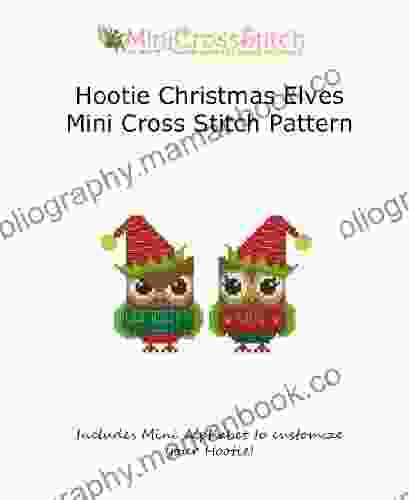 Hootie Christmas Elves Mini Cross Stitch Chart