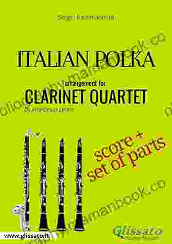 Italian Polka Clarinet Quartet Score Parts
