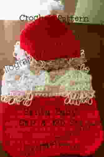 Crochet Pattern Santa Baby Cap And Bib